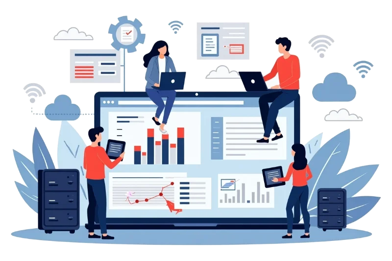 Entertainment Services Illustration